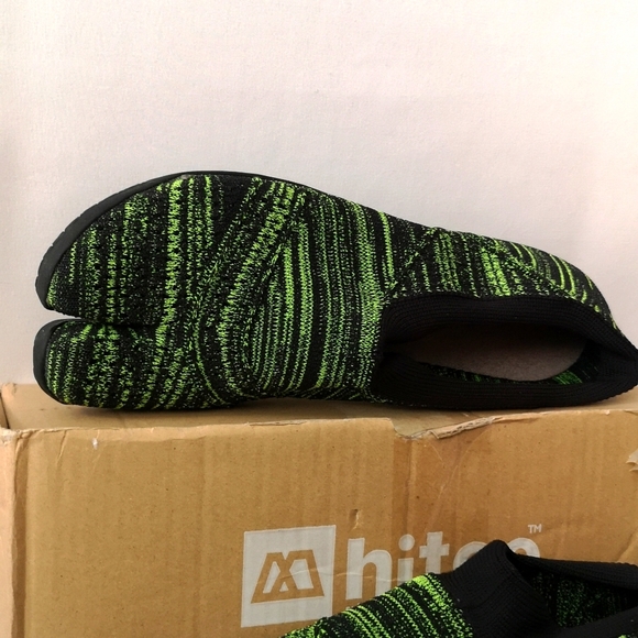 New in Box Marugo HiToe Split-toed Footwear Size 29cm Made in Japan Zebra Yellow - Picture 2 of 7